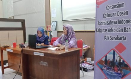 Prodi Tadris Bahasa Indonesia IAIN Surakarta Gelar Konsorsium Keilmuan Dosen dengan Kajian Sastra Lisan