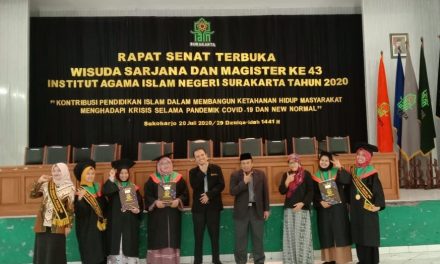 Wisuda sarjana dan magister ke-43 Institut Agama Islam Negeri (IAIN) Surakarta