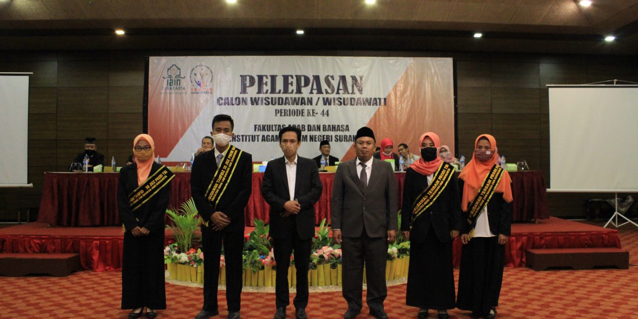 FAB IAIN Surakarta resmi melepas 96 calon wisudawan/wisudawati