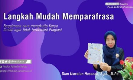 Langkah Mudah Memparafrasa Dian Uswatun Hasanah, M.Pd