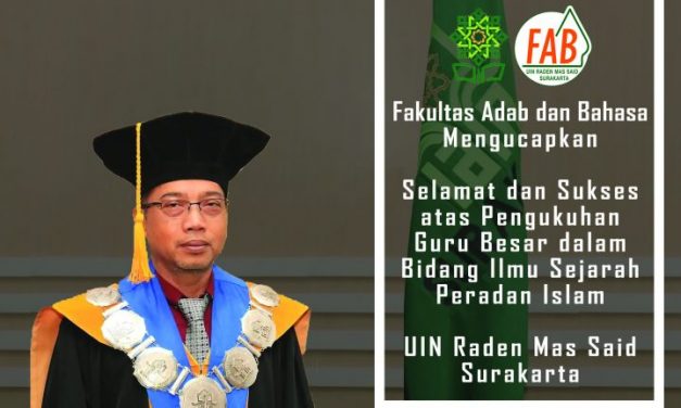 Selamat Pengukuhan Guru Besar Prof. Dr. H. Samsul Bakri, S.Ag., M.Ag.
