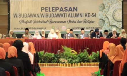 Pelepasan Wisudawan dan Wisudawati Alumni Ke-54 Fakultas Adab dan Bahasa