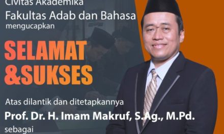 Prof. Dr. H. Imam Makruf, S.Ag., M.Pd., Dilantik Menjadi Dekan FAB